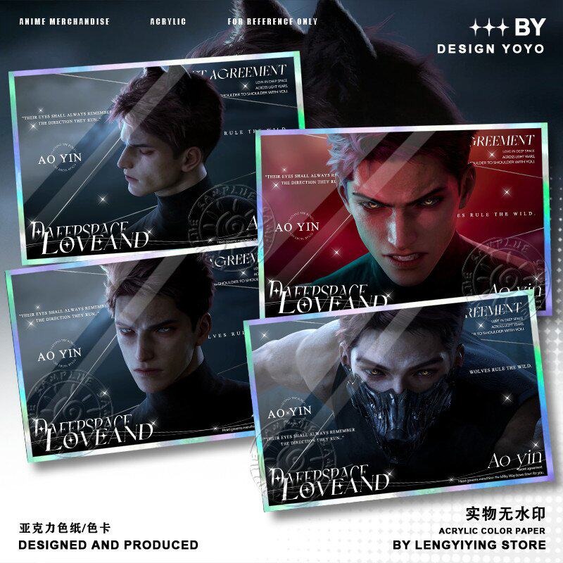 Anime Merchandise China - Valko ‌ Kertas Akrilik Berwarna Double