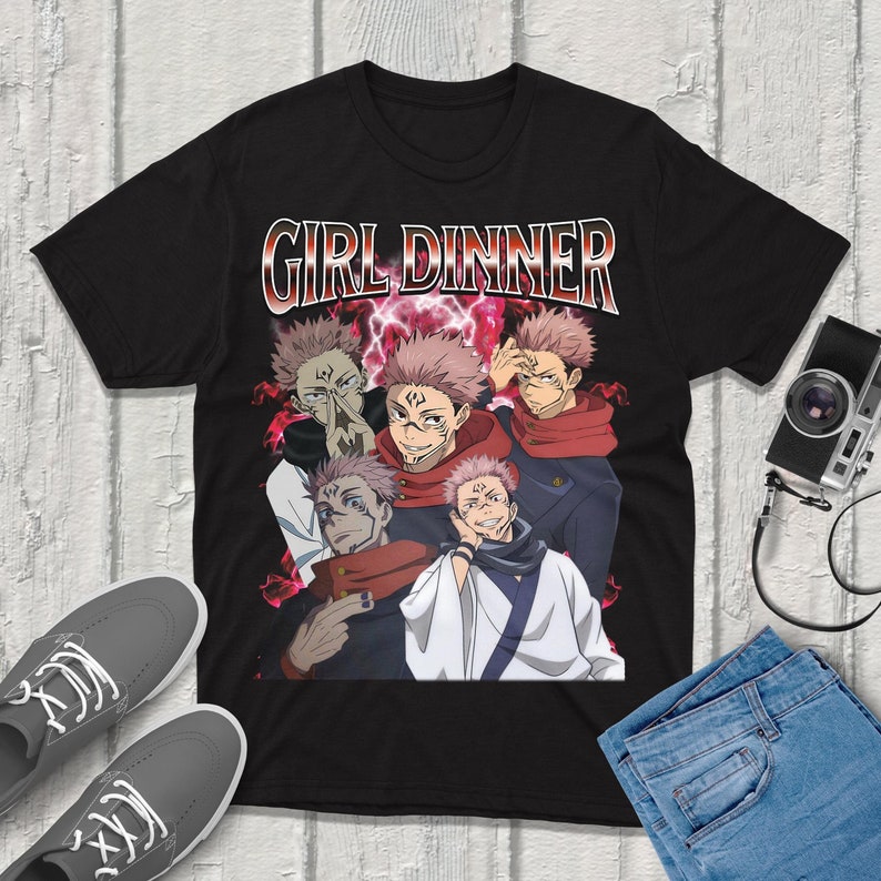 Anime Merchandise China - Kaus Sukuna Jujitsu-Kaisen Pakaian Jalanan Pakaian