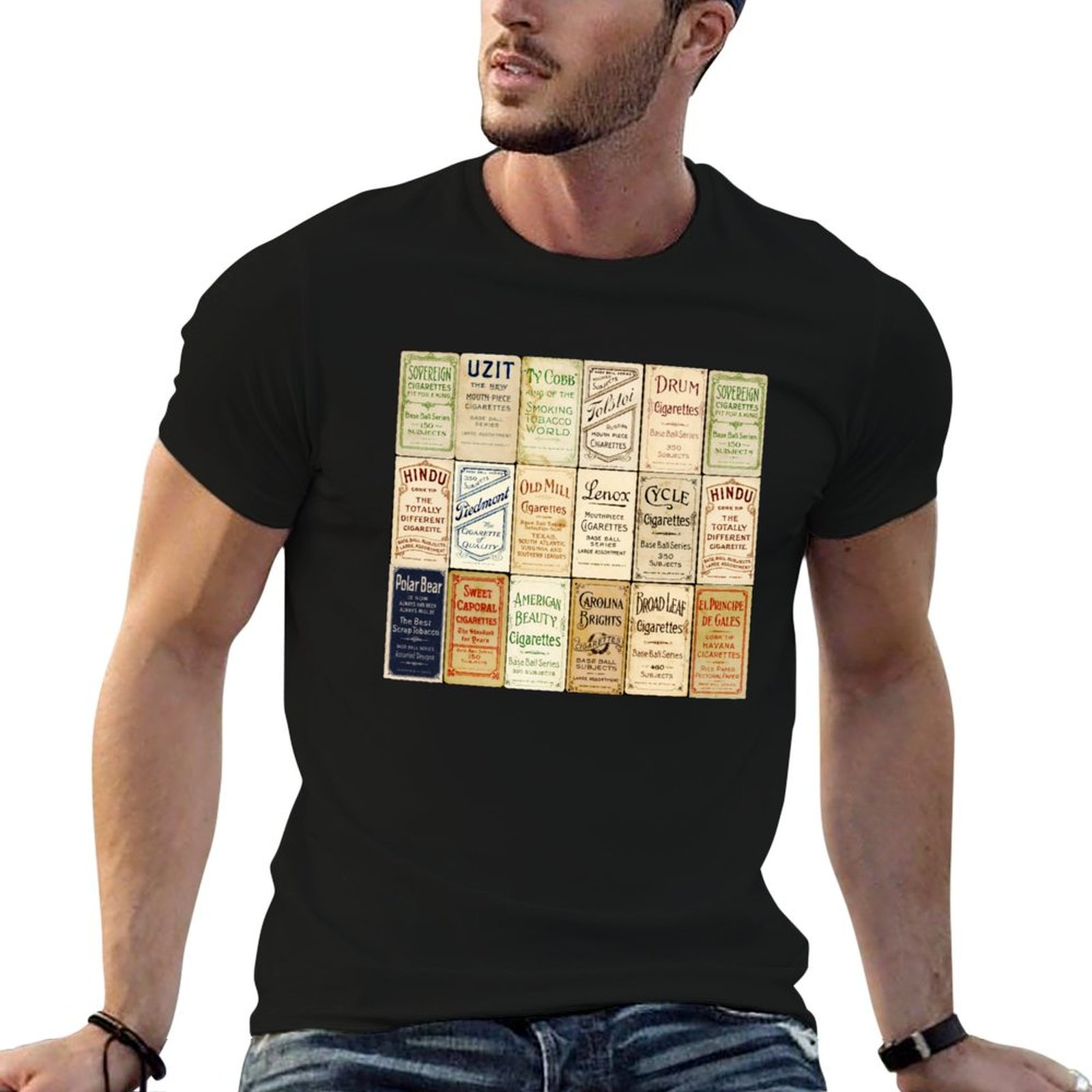 Collector Card Sleeve - Desain Kolektor Kartu Bisbol T206! Kaos