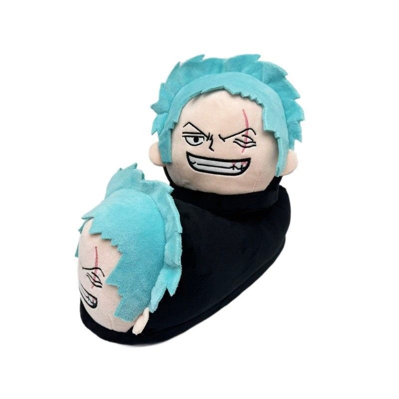 Unique Anime Merchandise - Sandal Boneka Zoro One Piece Kawaii,