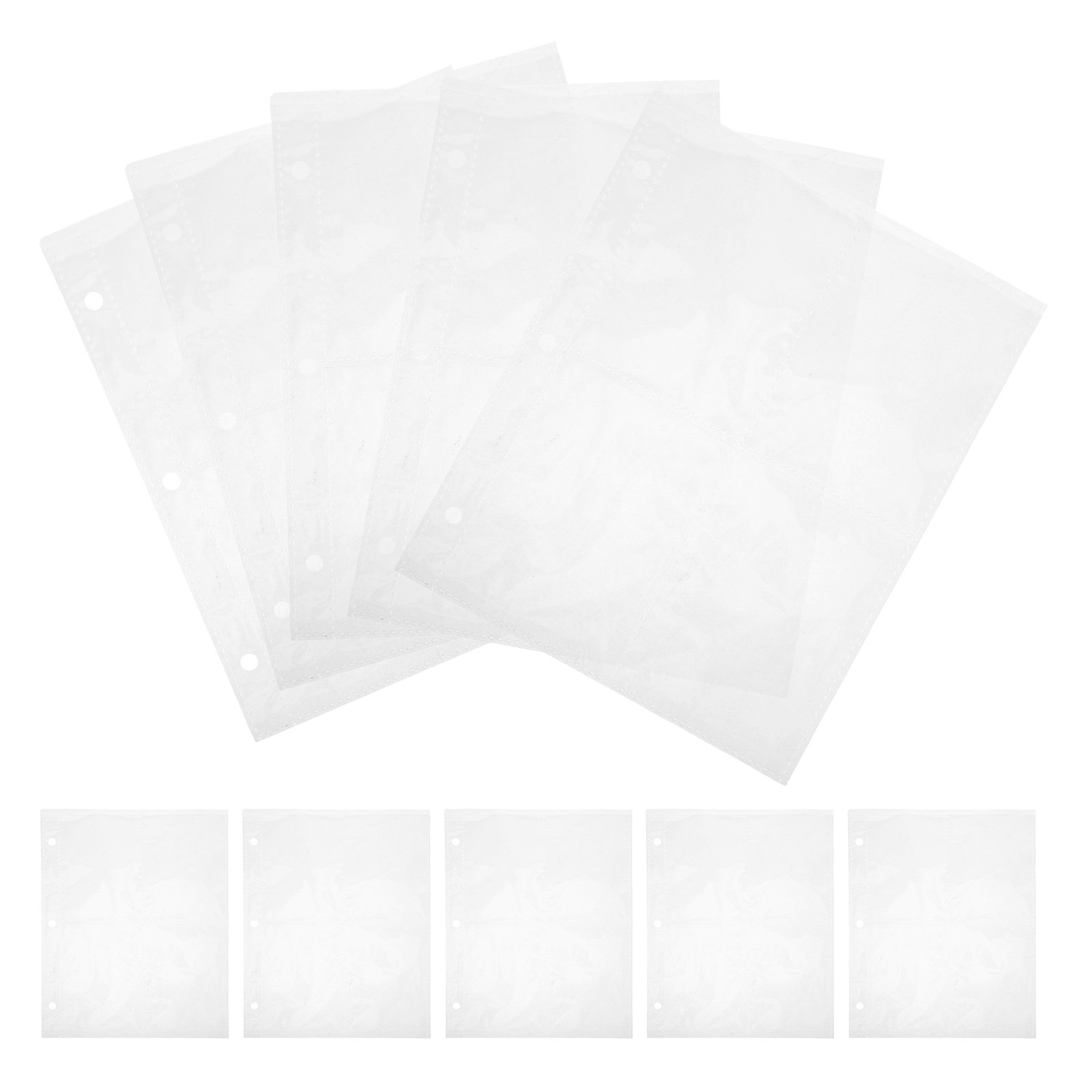 Collector Card Sleeve - 10 Buah Halaman Isi Ulang Binder