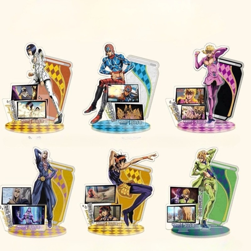 Jojo Anime Merchandise - Ornamen Akrilik Petualangan Aneh JoJo Baru