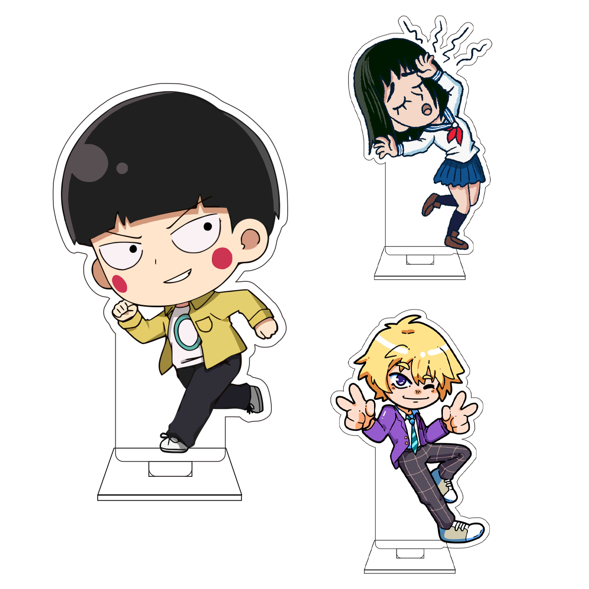 10CM Anime Mobu Saiko Hyaku Co - Cute Anime Merchandise ulasan dan harga