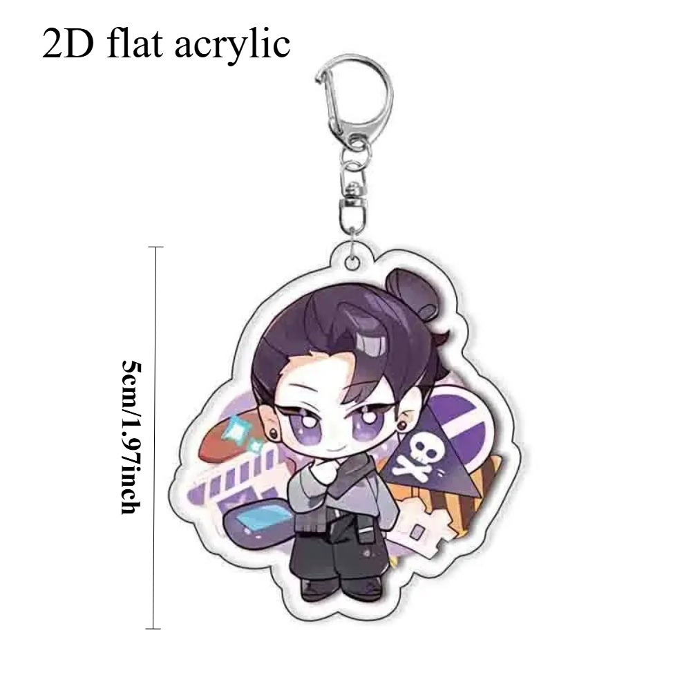Gantungan Kunci Akrilik Jujuts - Anime Merchandise In Chinese ulasan dan harga
