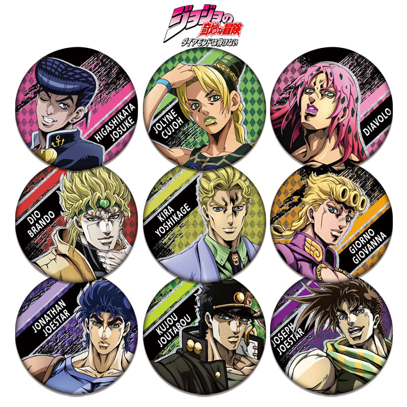 Lencana Double Flash JOJO Biza - Jojo Anime Merchandise ulasan dan harga