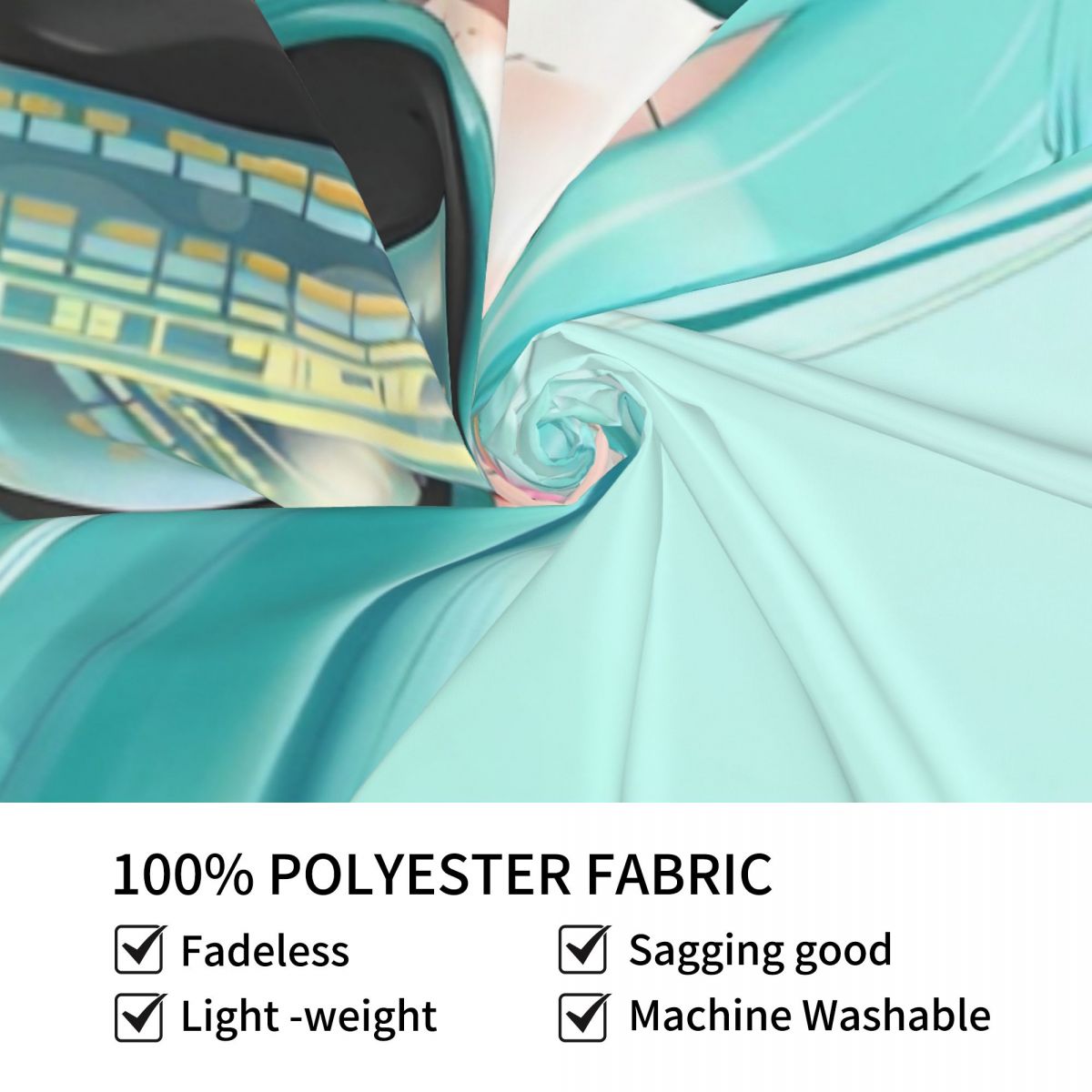 Permadani Anime Hatsune Miku P - Wall Scroll Tapestry ulasan dan harga