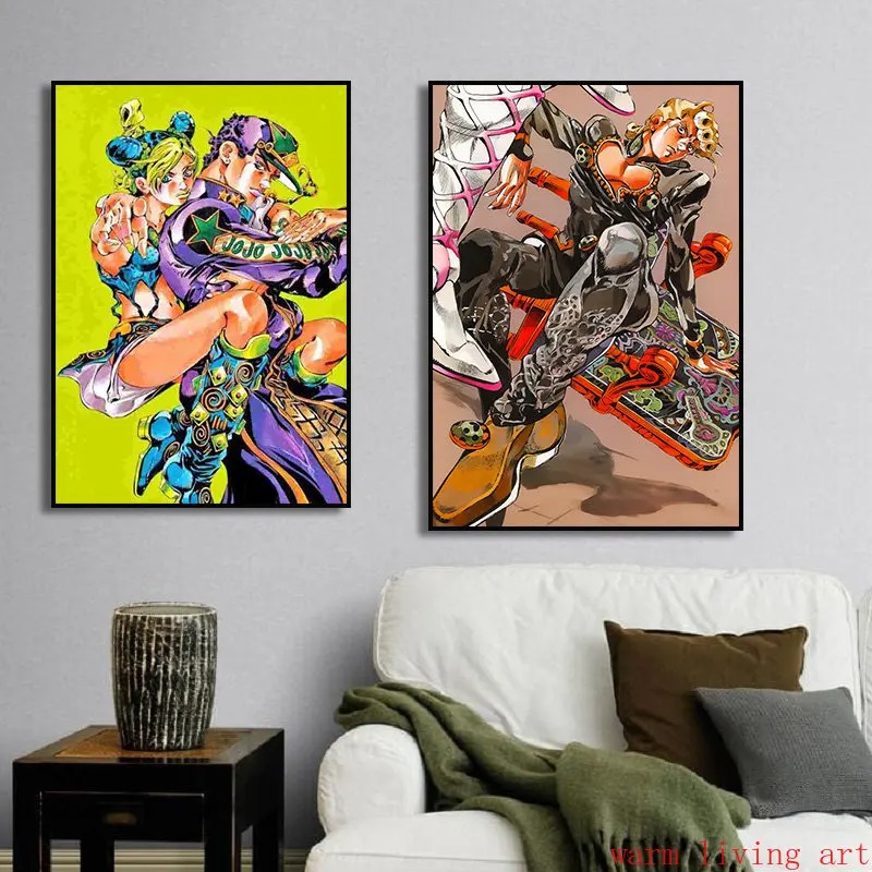 Poster Anime klasik JoJo's Biz - Jojo Anime Merchandise ulasan dan harga