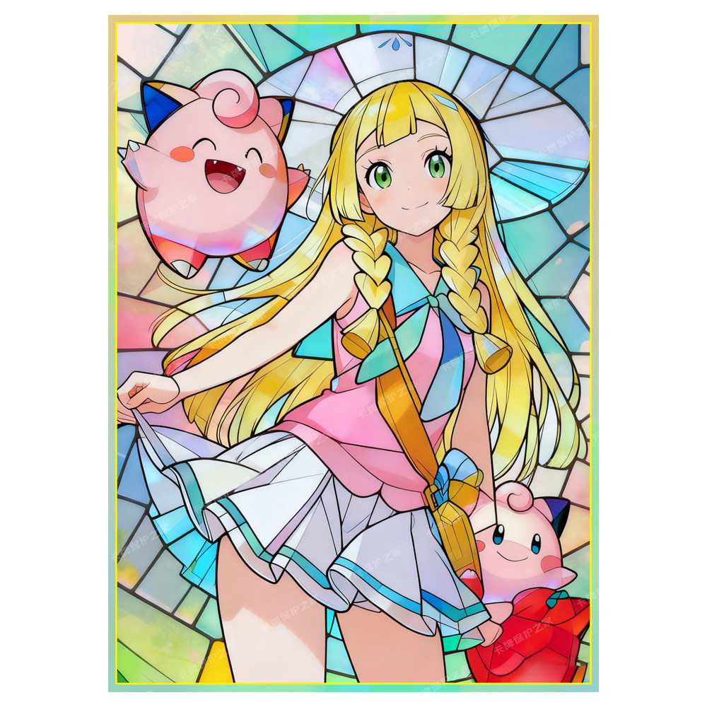 60 Buah Kartu Figur Anime Poke - Collector Card Sleeve ulasan dan harga