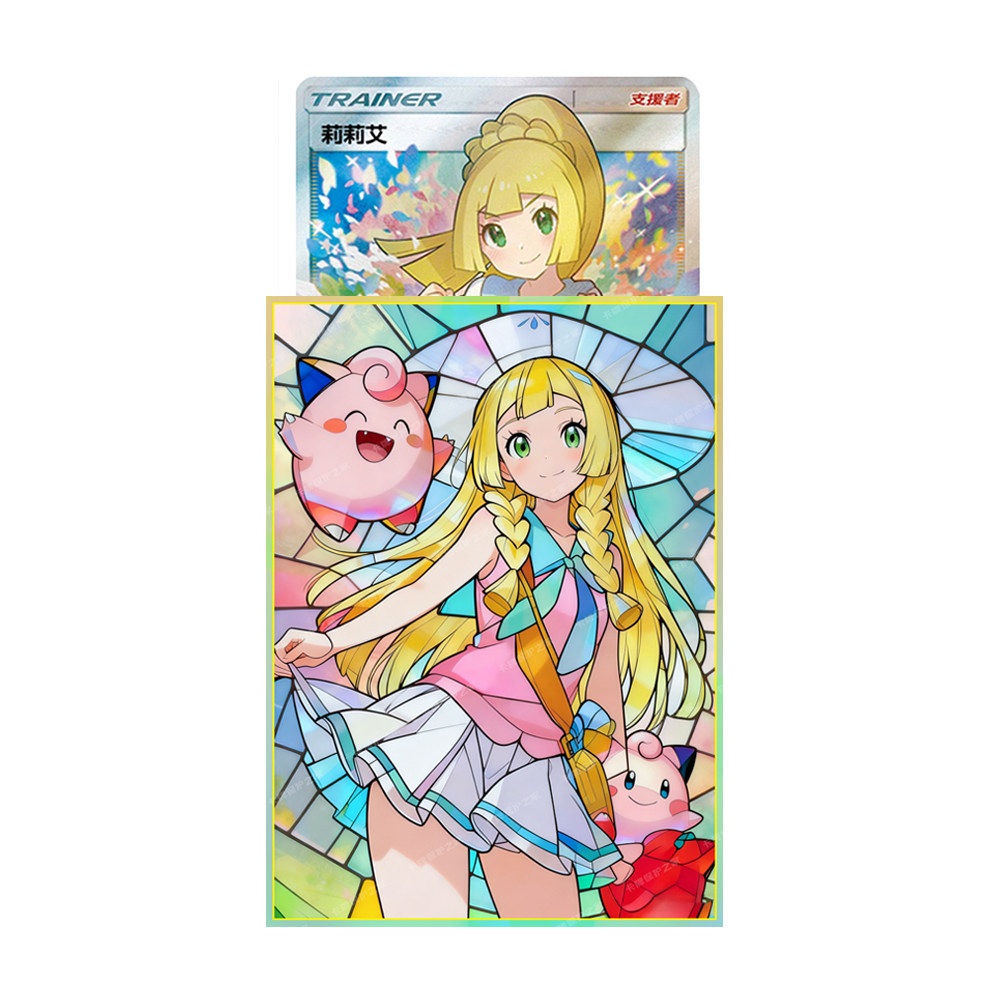 60 Buah Kartu Figur Anime Poke - Collector Card Sleeve ulasan dan harga