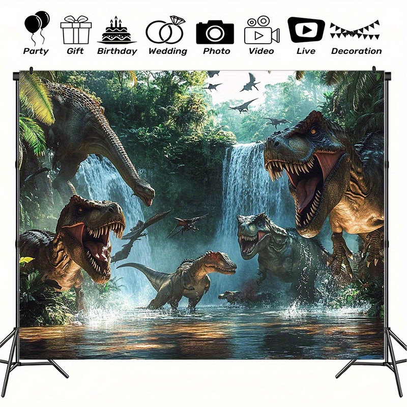 Permadani Petualangan Dinosaur - Wall Scroll Tapestry ulasan dan harga