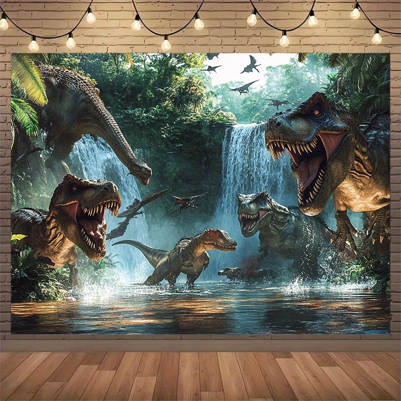 Permadani Petualangan Dinosaur - Wall Scroll Tapestry ulasan dan harga