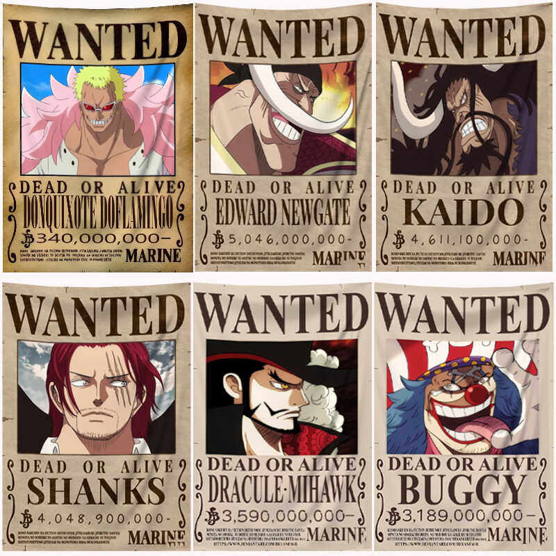 Tapestry Manga One Piece Poste - Wall Scroll Tapestry ulasan dan harga