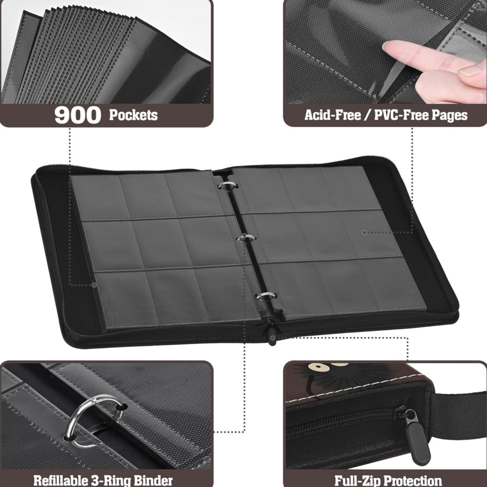 Binder Kartu 9 Kantong Sisi Ga - Collector Card Sleeve ulasan dan harga