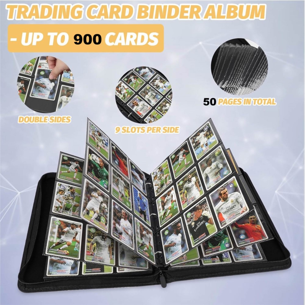 Binder Kartu 9 Kantong Sisi Ga - Collector Card Sleeve ulasan dan harga