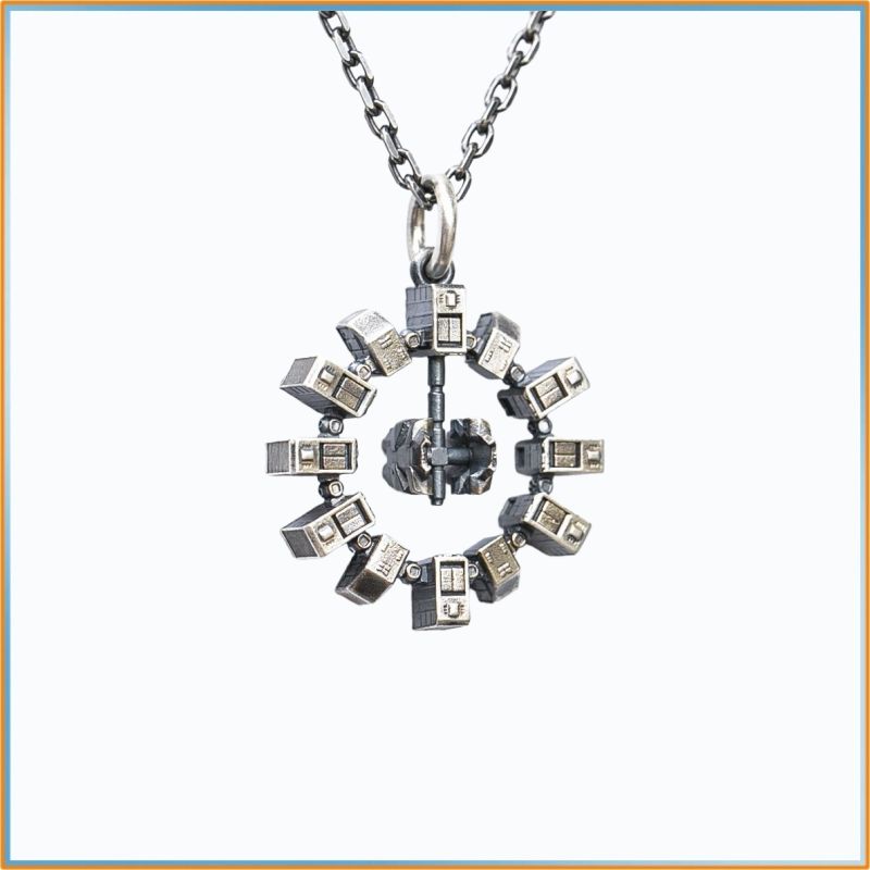 Kalung Liontin Model Stasiun L - Unique Anime Merchandise ulasan dan harga