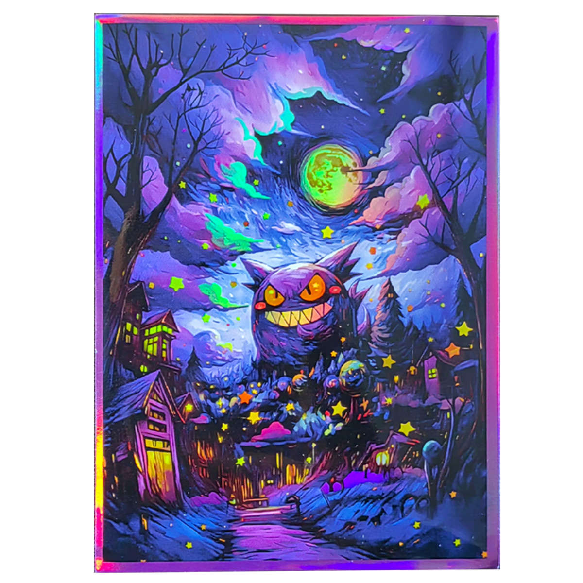 60 Buah 66X91Mm Pokemon Gengar - Collector Card Sleeve ulasan dan harga