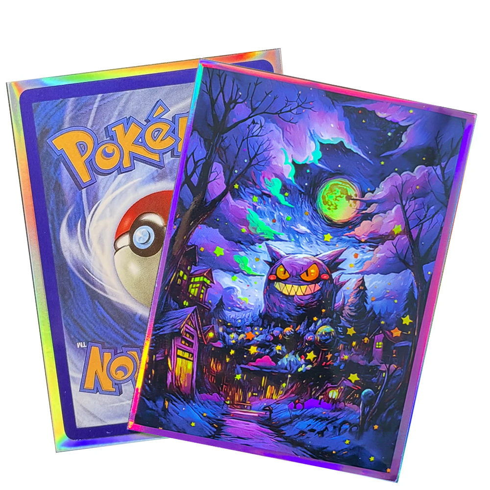60 Buah 66X91Mm Pokemon Gengar - Collector Card Sleeve ulasan dan harga