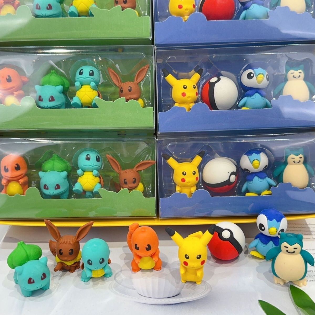 Penghapus figurin Pokémon, pen - Erased Anime Merchandise ulasan dan harga