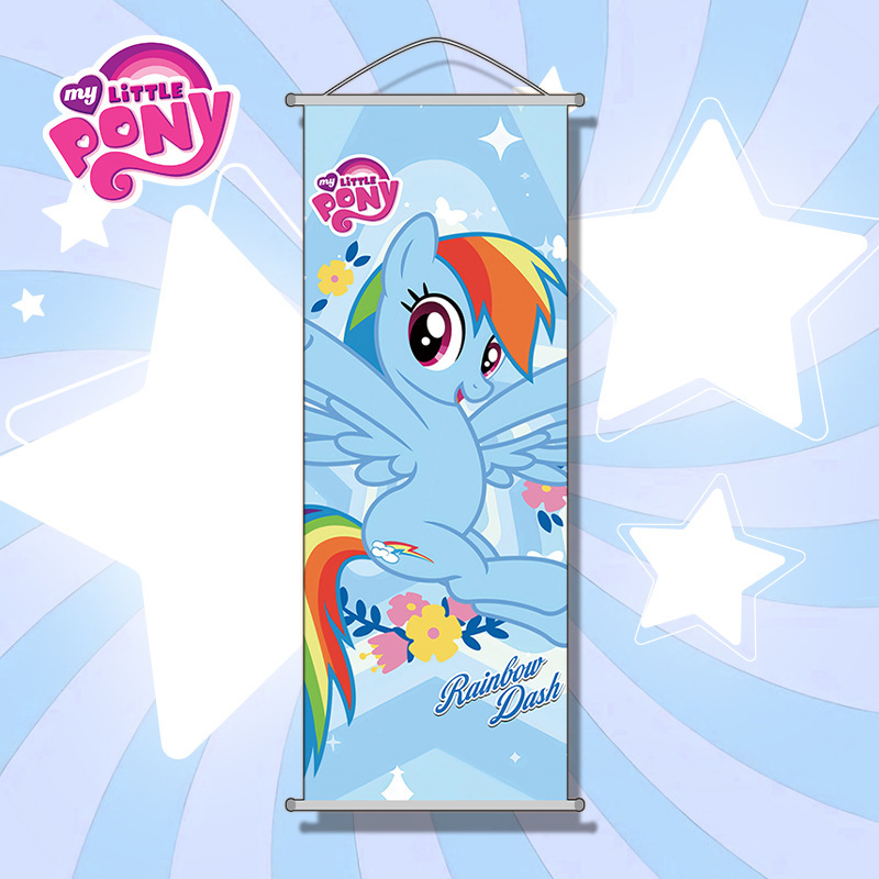 Lukisan Gantung My Little Pony - Anime Merchandise In Chinese ulasan dan harga