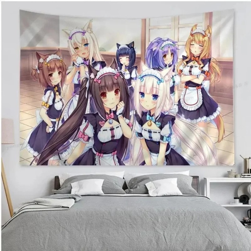 VIKAMA Permadani Anime Gadis K - Wall Scroll Tapestry ulasan dan harga